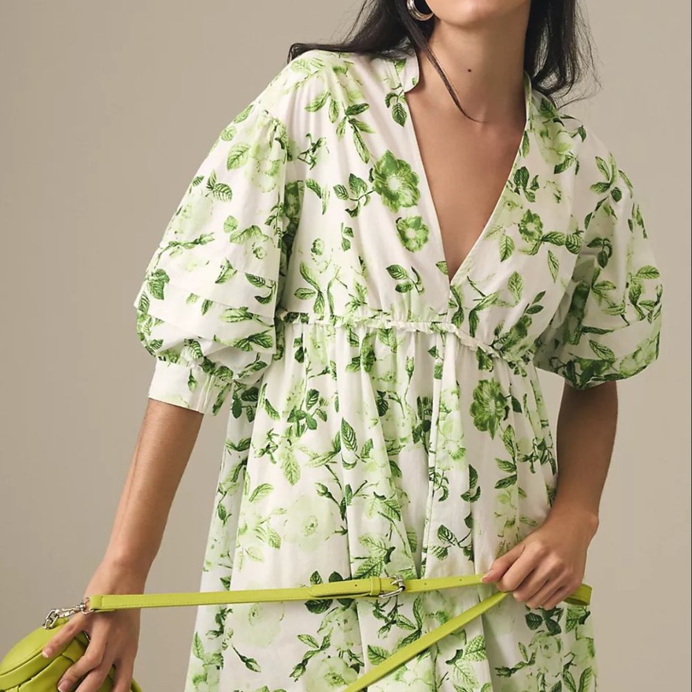 Maeve V-Neck Tunic Dress S - Picture 8 of 8